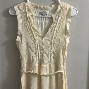 Cream Maxi Dress